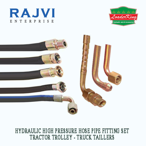 Tractor Trolley - Trailer - Truck - Dozer  Hydraulic Assemblies Hose pipe Fittings Accessorie Equipments Parts Manufacturer Suppliers Rajkot