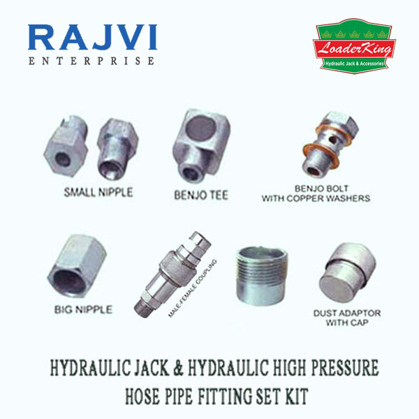 Tractor Trolley - Trailer - Truck - Dozer Hydraulic Fittings Assemblies Accessorie Parts Equipments Manufacturers - Suppliers Rajkot