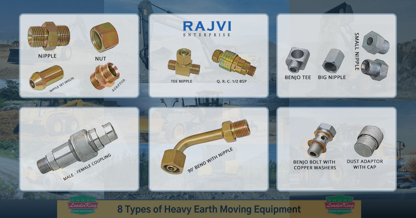 Hydraulic Hose Fitting Accessories Manufaturers